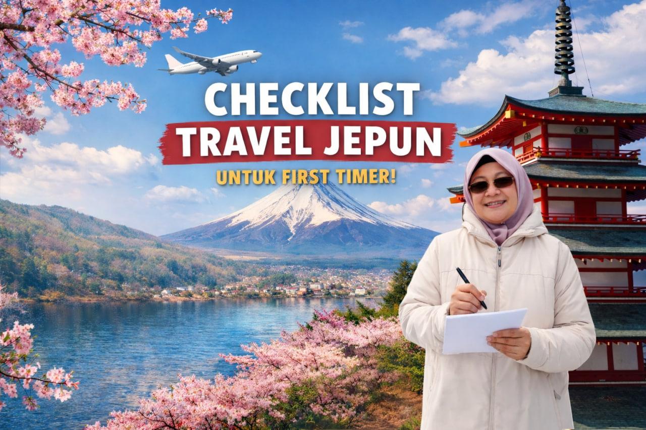 checklist travel jepun